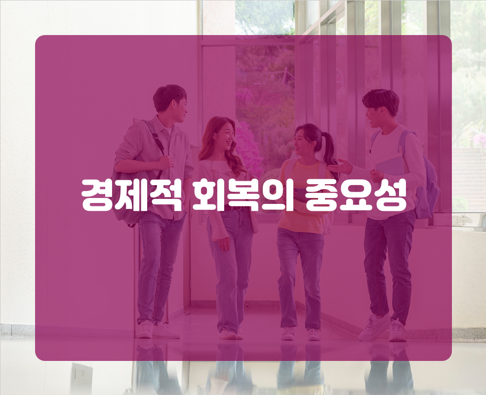 경제적 회복의 중요성