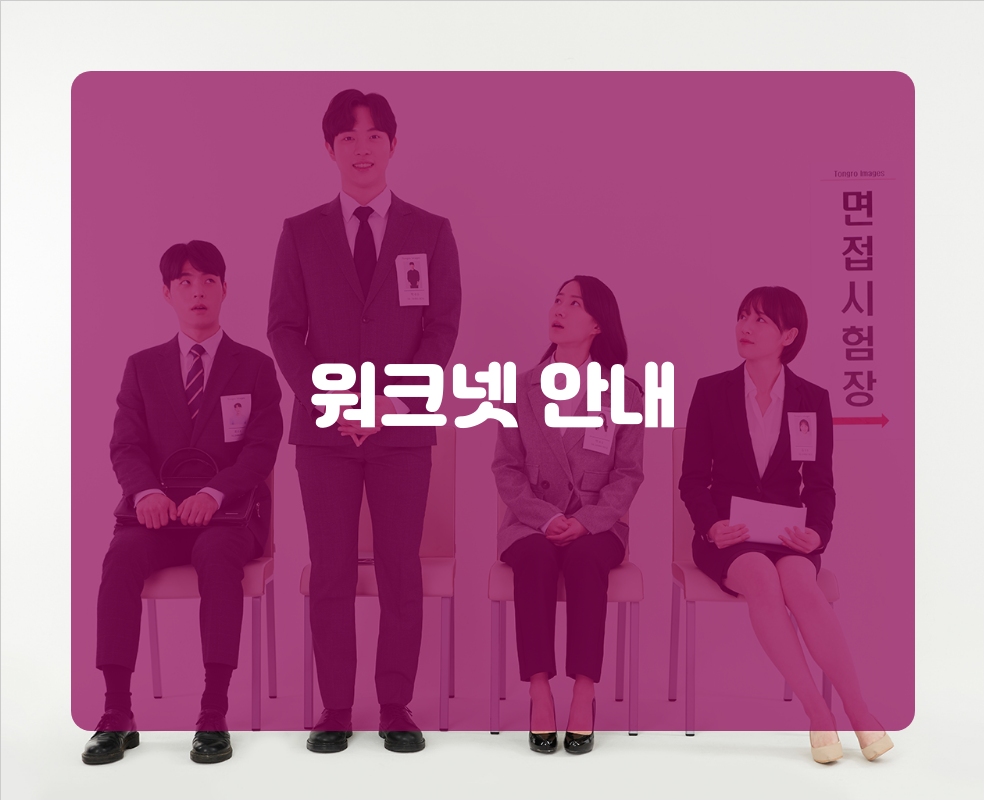 워크넷 안내