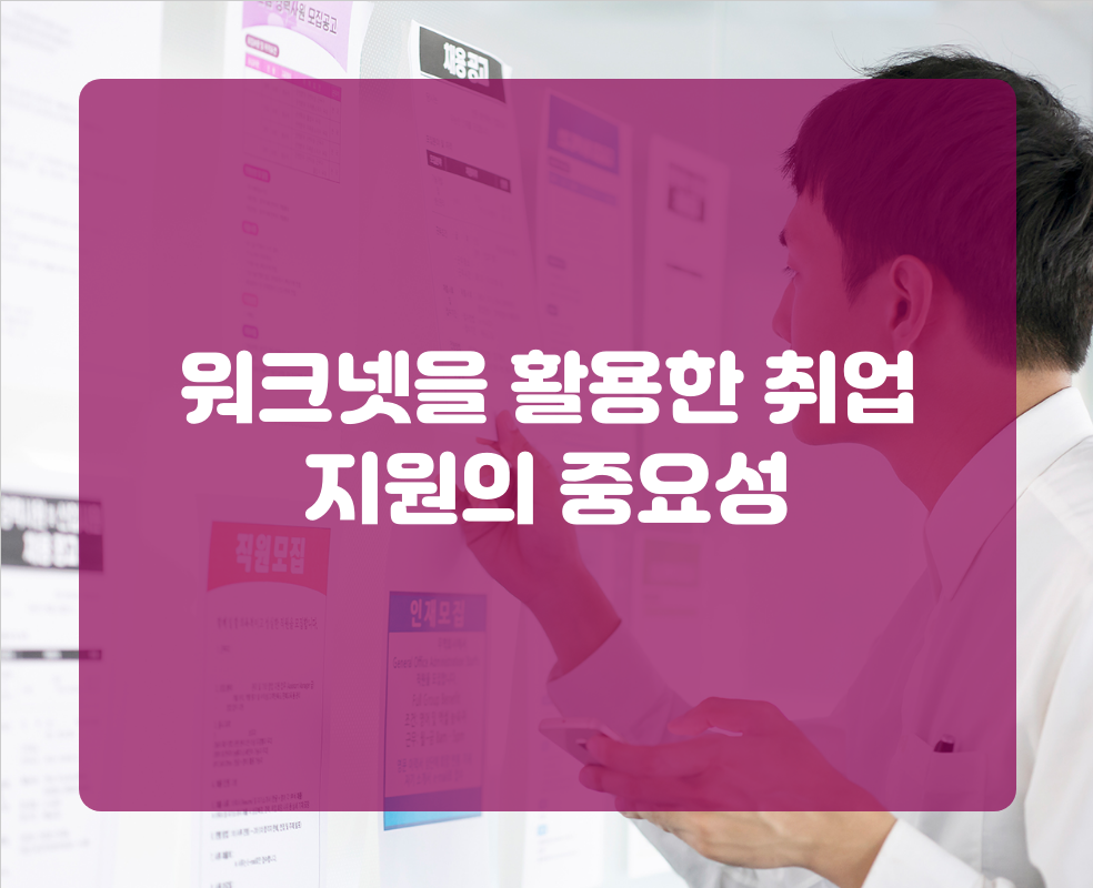 워크넷을 활용한 취업 지원의 중요성